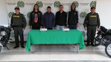 Capturados cuatro presuntos atracadores en Neiva