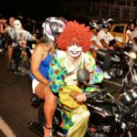 Caravanas de motociclistas en noche de Halloween en Neiva dejaron tres personas heridas  ￼