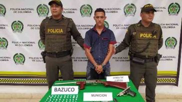 Cayó con armas y droga en Aguachica