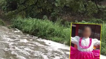 Conmoción en Popayán: ola invernal acabó con la vida de Camila, una niña 9 años que fue arrastrada por una quebrada