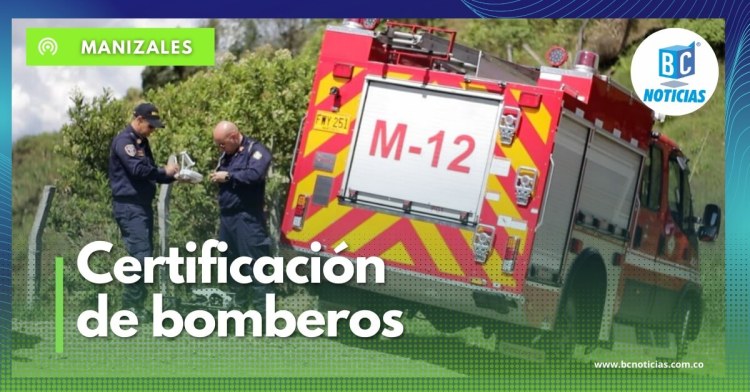 Cuerpo Oficial de Bomberos Manizales fue acreditado para el manejo de aeronaves no tripuladas