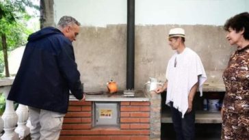 Don Jaime Pérez, residente de la finca La Granja, es otro beneficiario del programa estufas coeficientes