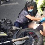 accidente moto octava