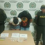 Dos personas capturadas por tráfico de estupefacientes en Villanueva
