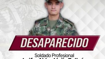 Ejército confirmó desaparición de un soldado en Arauca