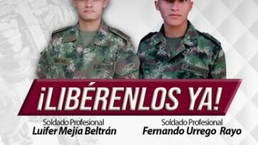 En manos del ELN dos soldados profesionales en Arauca
