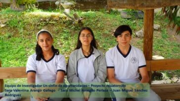 Estudiantes colombianos de colegios públicos participan con proyectos que buscan mejorar el futuro 