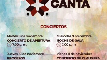 Festival Pereira Canta, en su segunda versión, con agenda pedagógica y académica