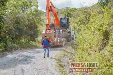 Gestión del Riesgo Departamental ha removido más de 15 deslizamientos en Chámeza