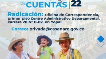 Habilitada inscripción de ponencias para rendición de cuentas de la Gobernación de Casanare