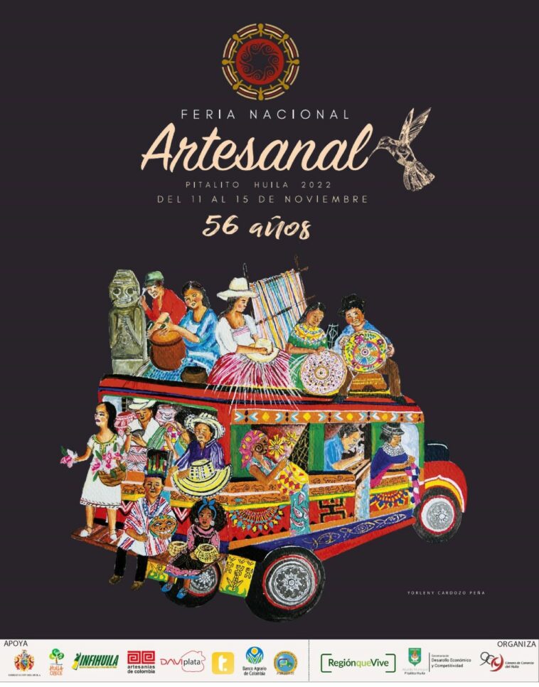 Hoy abre sus puertas la versión 56 de la Feria Nacional Artesanal de Pitalito