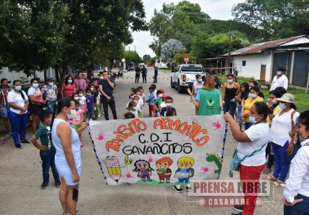 ICBF acompañó transición del preescolar al colegio de 36 niños en San Luis de Palenque