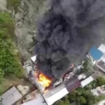 Incendio en Copacabana