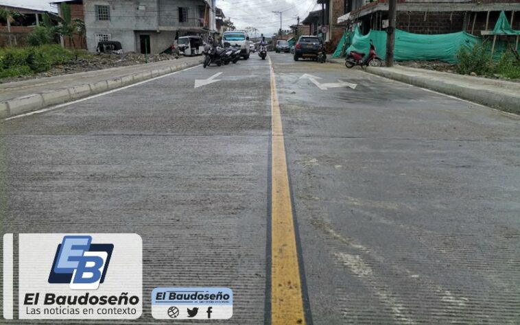 La administración municipal de Istmina y la firma de Ingenieros D.C.A, inauguraron (1.114) metros lineales de pavimento rígido en el barrio Santa Genoveva.