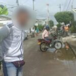 Le dieron su dosis de “paloterapia” a presunto ladrón en un barrio de Montería