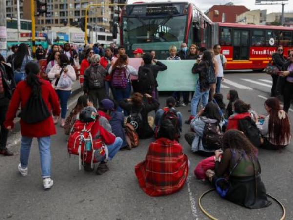 Marchas en Bogotá