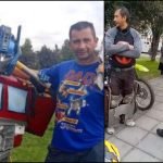 «No puedo trabajar acá»: Impotencia del ‘Transformers’ colombiano, «le echaron la Policía» y sacaron de un parque