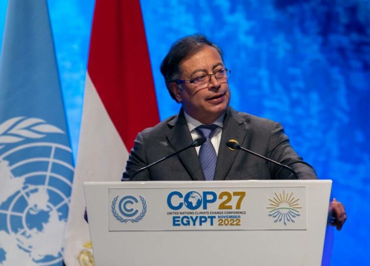 Petro en la COP27: "la solución al cambio climático es un mundo sin petróleo y sin carbón"