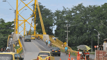 Plantean estrategia para mejorar el tráfico en el puente Gustavo Rojas Pinilla de Montería