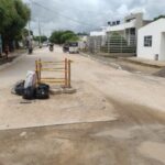 Pavimento sur en Maicao, otra inversión del gobierno departamental.