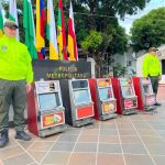 Policía en Neiva realiza actividades de control a máquinas de juegos de azar