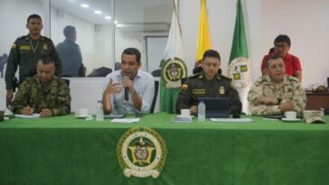 Por aumento de actos delictivos, alcalde de Riohacha presidió un Consejo de Seguridad