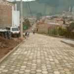 Proyecto de adoquinamiento de vía del barrio Potrerillo, Sandoná