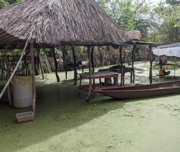 Pueblo de Magdalena sufre inundación de aguas de alcantarilla por lluvias