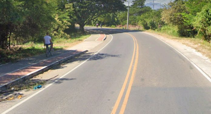 La cañería de vasto sector de esta Ciclovia se encuentra colapsada