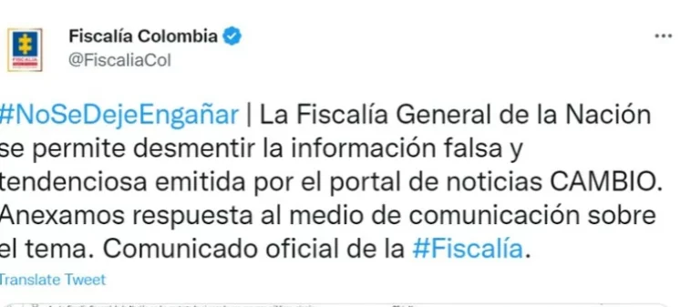 Se reveló un documento en el que Francisco Barbosa habría pagado empleadas del servicio doméstico con recursos públicos, la Fiscalía desmiente