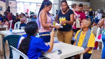 Secretaría de Salud Distrital de Riohacha realizó Jornada de Atención Comunitaria en la Comuna 10