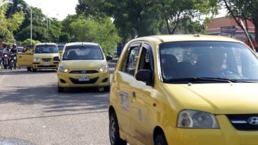 Taxistas inconformes por el mal estado de las vías y la inseguridad