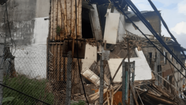 Una vivienda colapsó en el barrio Los Agustinos