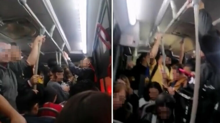 [VIDEO] “Al bus no le cabía un alma”: usuario de transporte en Medellín