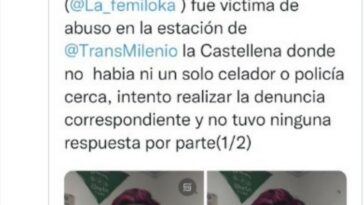 Alcaldesa se refirio a denuncia de joven que fue abusada sexualmente en TransMilenio