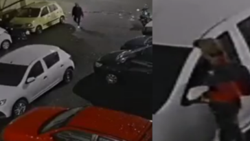 VIDEO: En Campo Valdés Ladrones se roban retrovisores y se meten a casas por los balcones