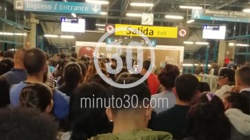 [VIDEO] Reportan retrasos en la operación del Metro por evacuación de tren en la Estación Aguacatala