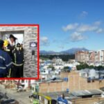 ¡Tremendo susto!, mujer quedó atrapada más de una hora en un ascensor, Bomberos la rescataron en Ipiales