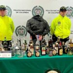 42 botellas de licor adulterado fueron incautadas en el sur de Armenia