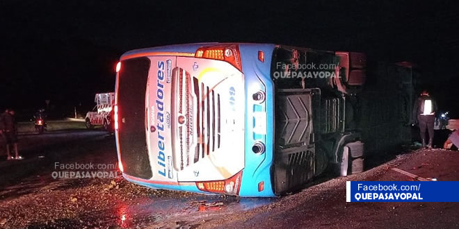 Accidente de un bus en Yopal deja tres personas muertas y 22 heridas