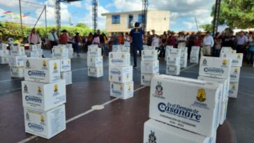 Ayudas humanitarias entregadas al norte de Casanare