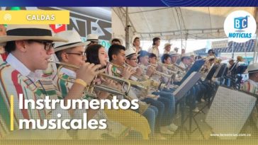 Bandas estudiantiles sinfónicas y de marcha de Caldas recibirán nuevos instrumentos musicales