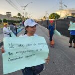 Barranquilla: plantón en Vía 40 por funcionamiento de empresas de hidrocarburos