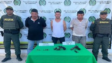 Capturados con armamento  en zona rural de Aguachica