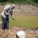 Cardique inspecciona hechos ocurridos en Los Cocos, y tomó muestras para ser analizadas en el Laboratorio