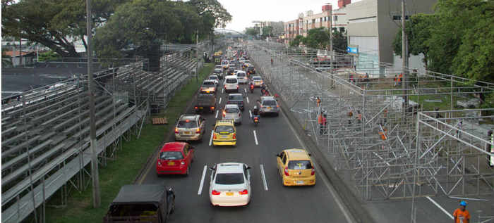 Comienza la campaña de movilidad para la feria de Cali