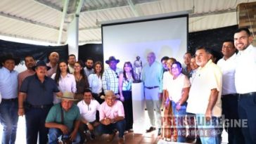 Comités de arroceros de Casanare rindieron homenaje al Gerente general de Fedearroz