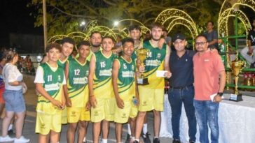 Con éxito se desarrolló la clausura del primer campeonato de baloncesto «mi compromiso es con sahagún»