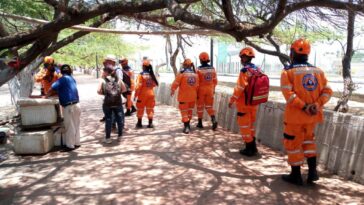 Defensa civil realiza campaña de prevención en sitios turísticos de Santa Marta  