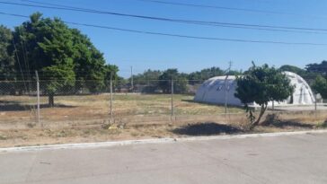 En este lote se construirá el nuevo hospital Santa Rita de Casia en el municipio de Distracción, sur de La Guajira.